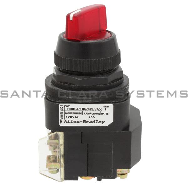 Allen Bradley 800H-16HRR4KL8AX Selector Switch Product Image