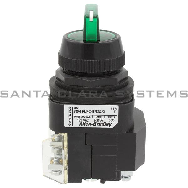Allen Bradley 800H-16JRGH17KB7AX Illum Selector Switch 3 Pos Product Image