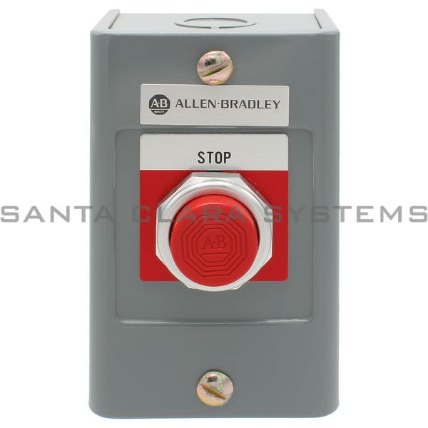 Allen Bradley 800H-1HA Heavy Duty Push Button Station 1 Push Button Stop Type 1 Product Image
