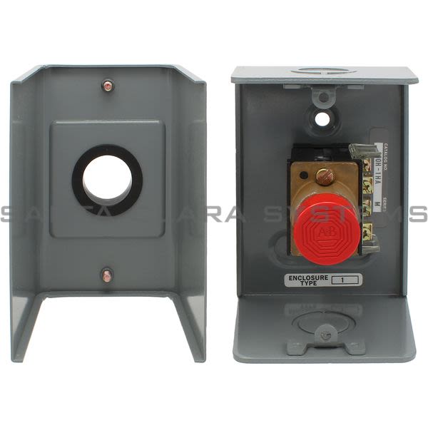 Allen Bradley 800H-1HA Heavy Duty Push Button Station 1 Push Button Stop Type 1 Product Image