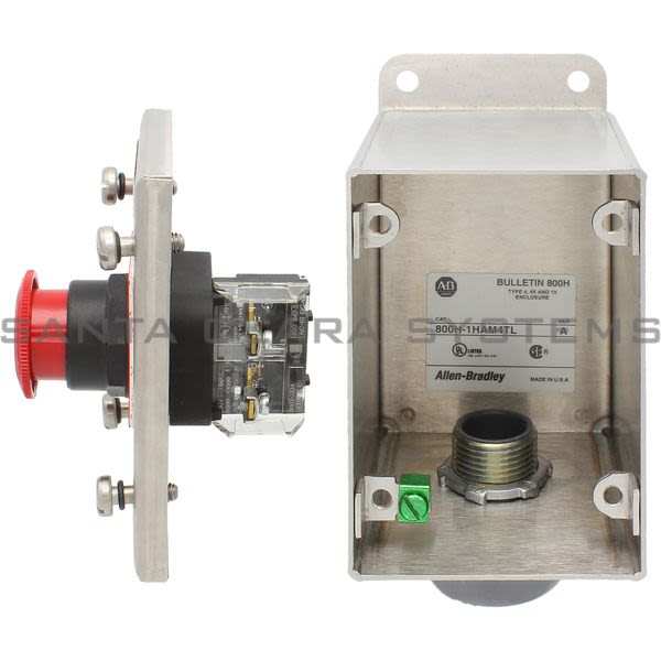 Allen Bradley 800H-1HAM4TL Pushbutton Station Product Image