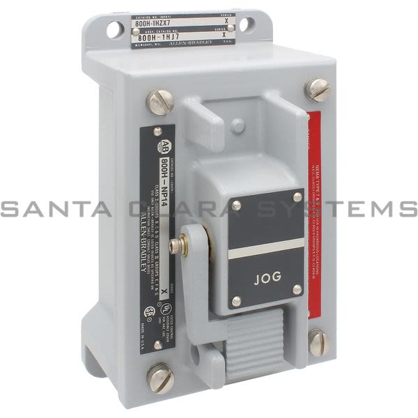 Allen Bradley 800H-1HJ7 Assembled Pushbutton Station Product Image