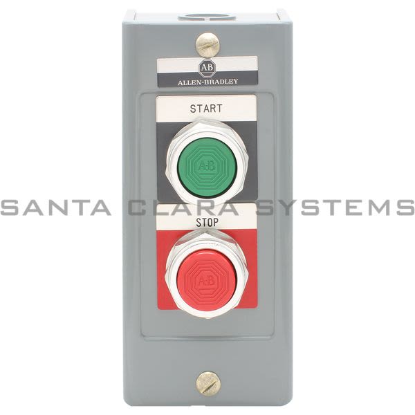 Allen Bradley 800H-2HA Assembled Pushbutton Station Product Image