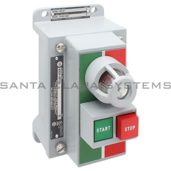 Allen Bradley 800H-2HAD10R7 Assembled Pushbutton Station Product Image