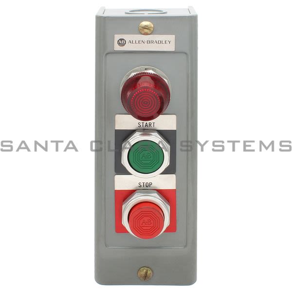 Allen Bradley 800H-2HAR Assembled Pushbutton Station Product Image