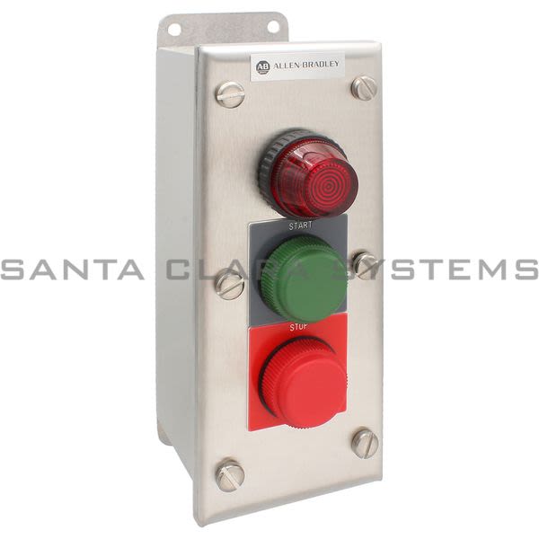 Allen Bradley 800H-2HAR4T Assembled Pushbutton Station Product Image