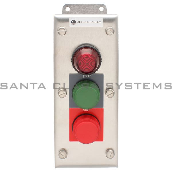 Allen Bradley 800H-2HAR4T Assembled Pushbutton Station Product Image