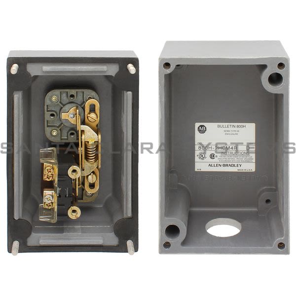 Allen Bradley 800H-2HCM4R Pushbutton Station Product Image