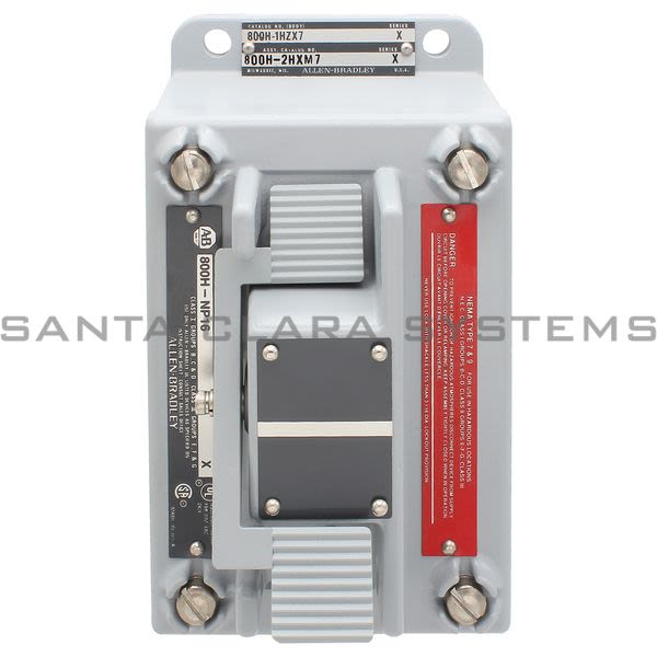 Allen Bradley 800H-2HXM7 Heavy Duty Push Button Station Product Image