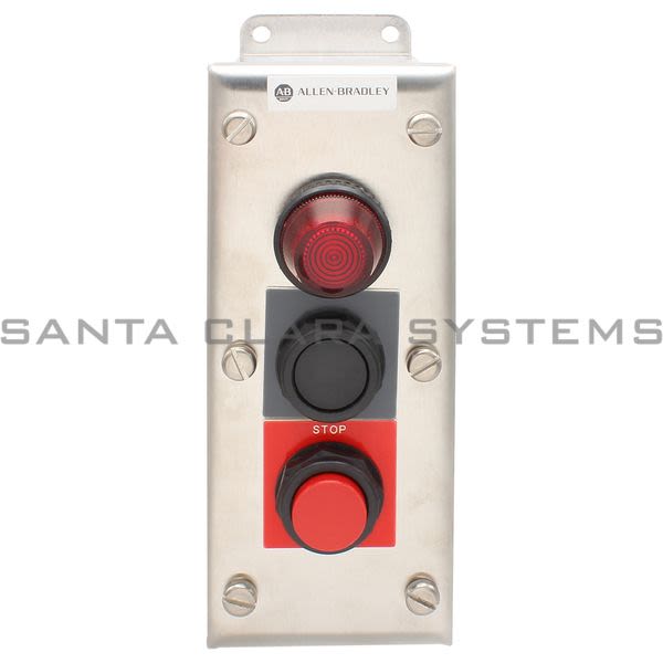 Allen Bradley 800H-2HXR4TL Assembled Pushbutton Station Product Image