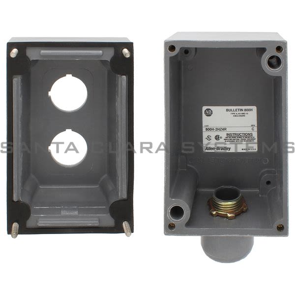 Allen Bradley 800H-2HZ4R Pushbutton Enclosure Product Image
