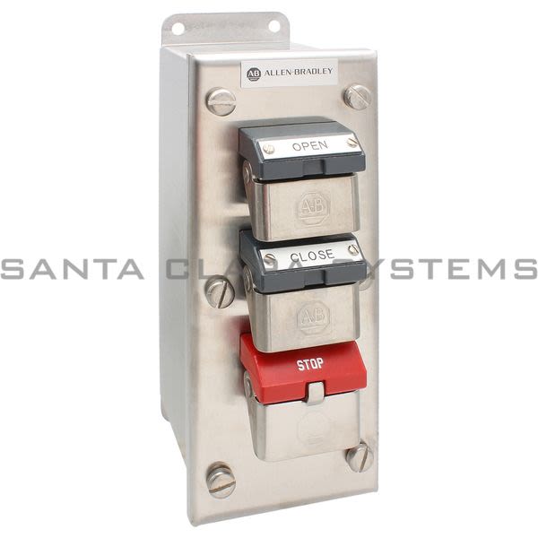 Allen Bradley 800H-3HD4 Assembled Pushbutton Station Product Image