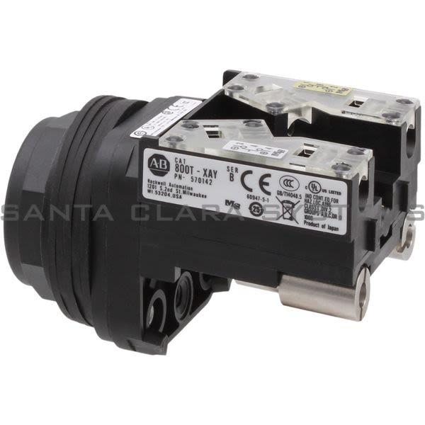 Allen Bradley 800H-AR2AY Pushbutton Product Image