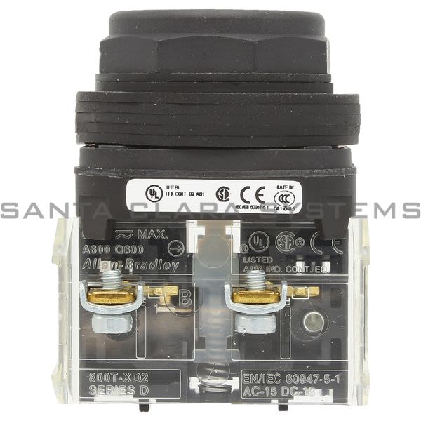 Allen Bradley 800H-AR2D2 Pushbutton Product Image