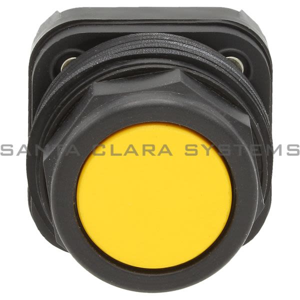 Allen Bradley 800H-AR9 Pushbutton Bootless Yellow Flush Head Product Image