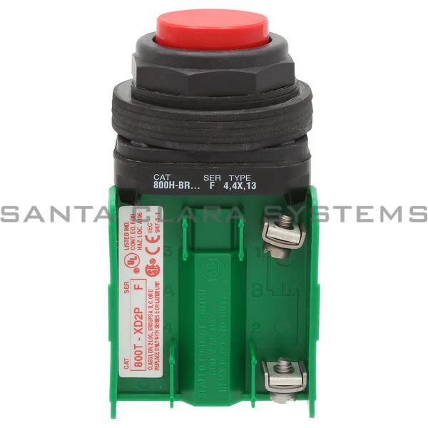 Allen Bradley 800H-BR6A4P Push Button Product Image