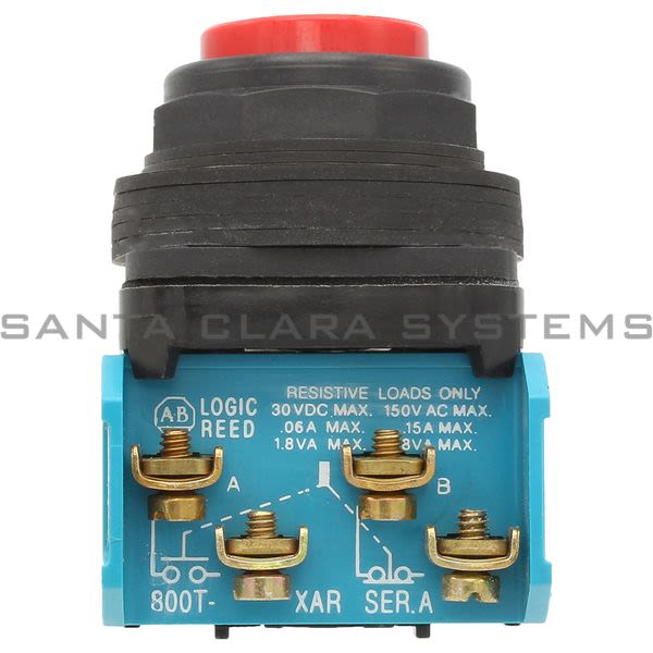 Allen Bradley 800H-BR6AR Pushbutton Product Image