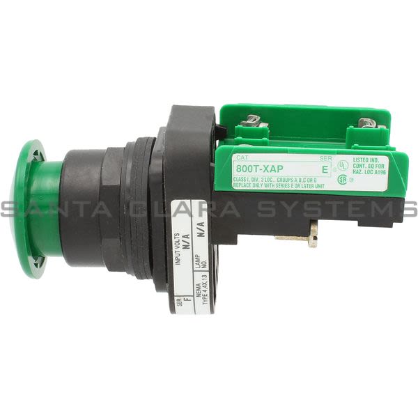 Allen Bradley 800H-DR1AP Push Button Mush Cap Green Product Image