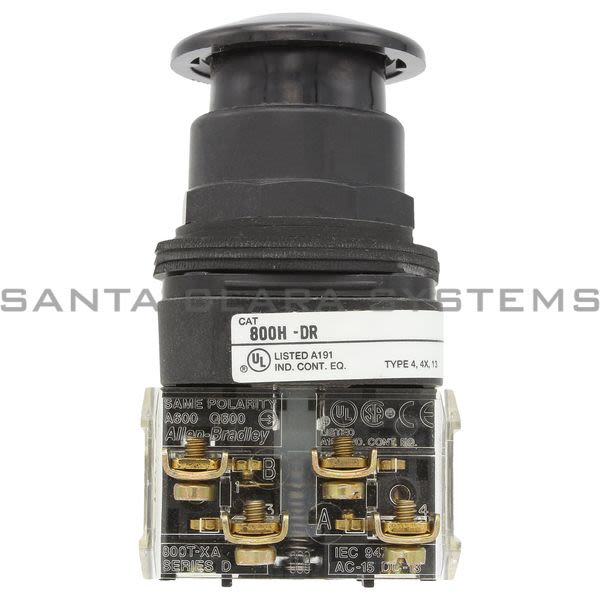 Allen Bradley 800H-DR2B Pushbutton Product Image