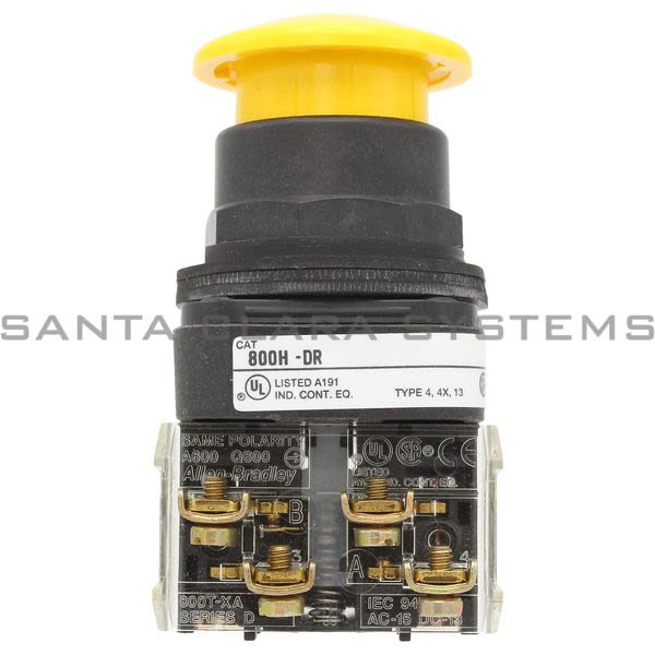 Allen Bradley 800H-DR9B Push Button Switch Product Image