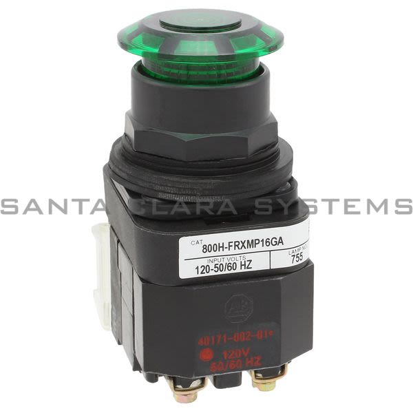Allen Bradley 800H-FRXMP16GA Push Button Product Image