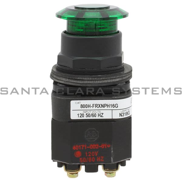 Allen Bradley 800H-FRXNPH16G Push Button Product Image
