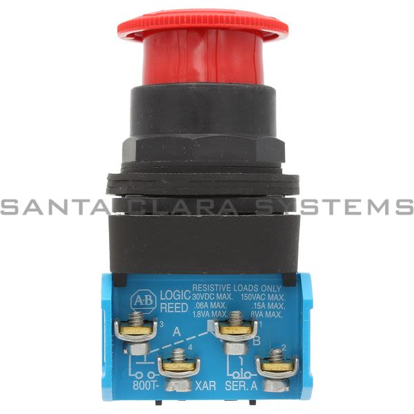Allen Bradley 800H-FRXT6AR Pushbutton Product Image