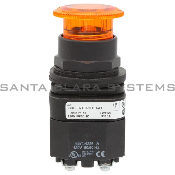 Allen Bradley 800H-FRXTPH16AA1 Pushbutton Product Image