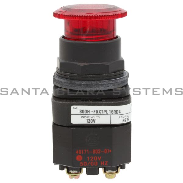 Allen Bradley 800H-FRXTPL16RD4 Pushbutton Product Image