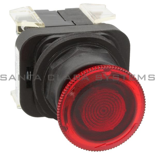 Allen Bradley 800H-FRXTQH10RA 2 Pos Twist/Release Illum Push Button Red Product Image