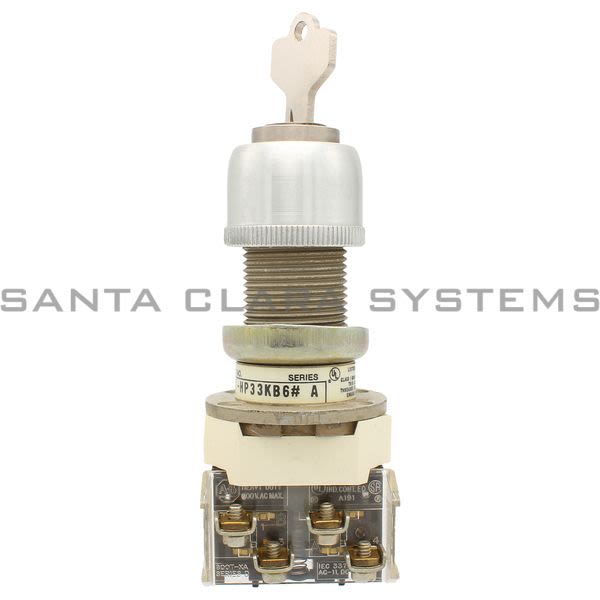 Allen Bradley 800H-HP33KB6AXXX Cylinder Lock Switch Product Image