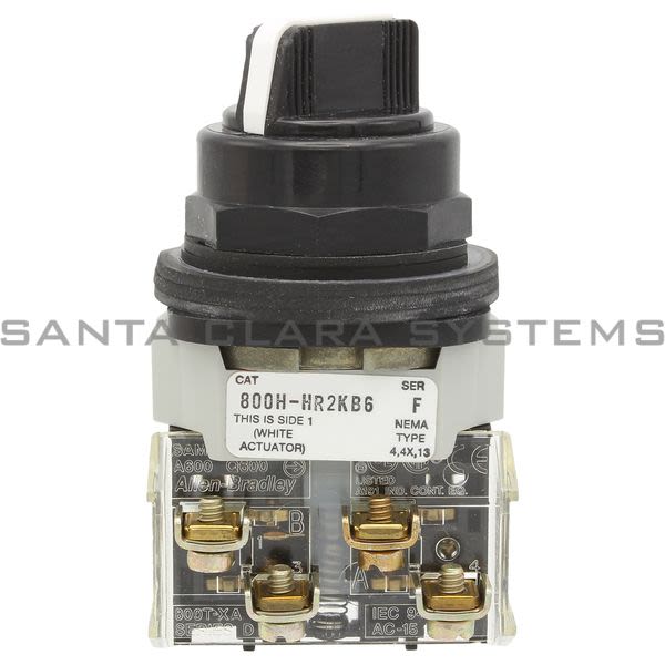 Allen Bradley 800H-HR2KB6A Selector Switch Product Image