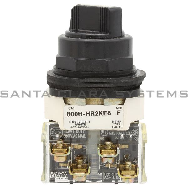 Allen Bradley 800H-HR2KE8A Selector Switch Product Image