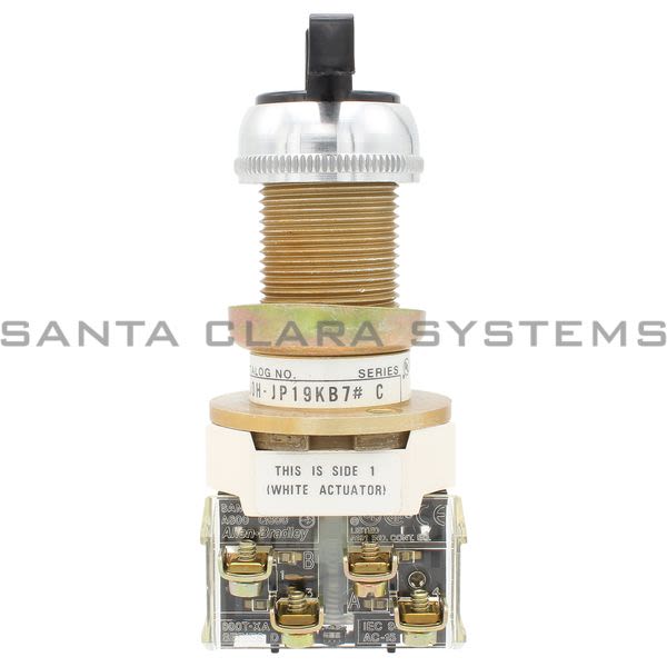Allen Bradley 800H-JP19KB7AXXX Non-Iluminated Selector Switch Product Image
