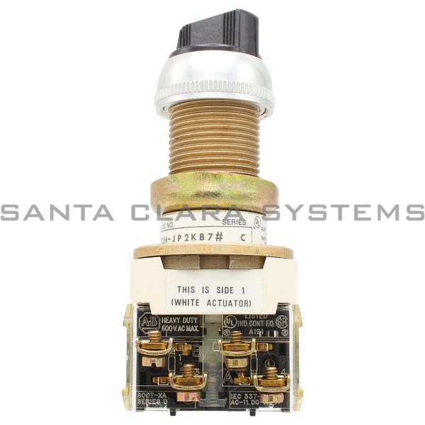 Allen Bradley 800H-JP2KB7AAXX Selector Switch Product Image