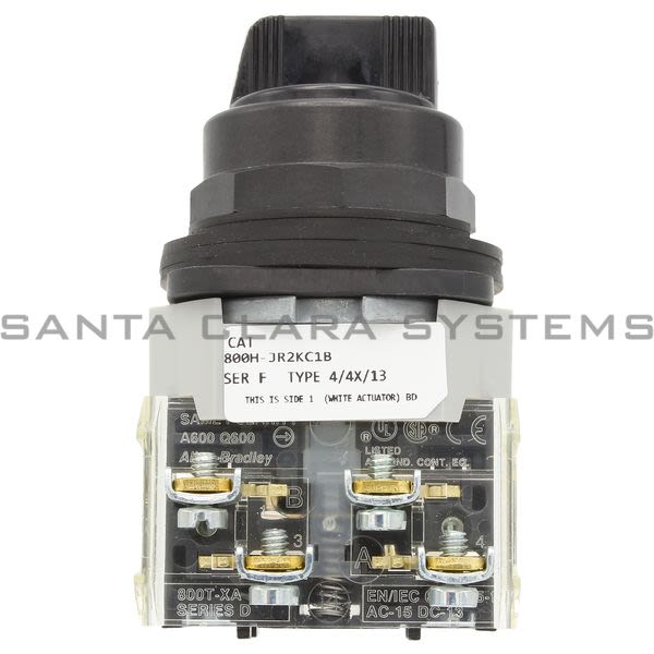 Allen Bradley 800H-JR2KC1B Selector Switch Product Image