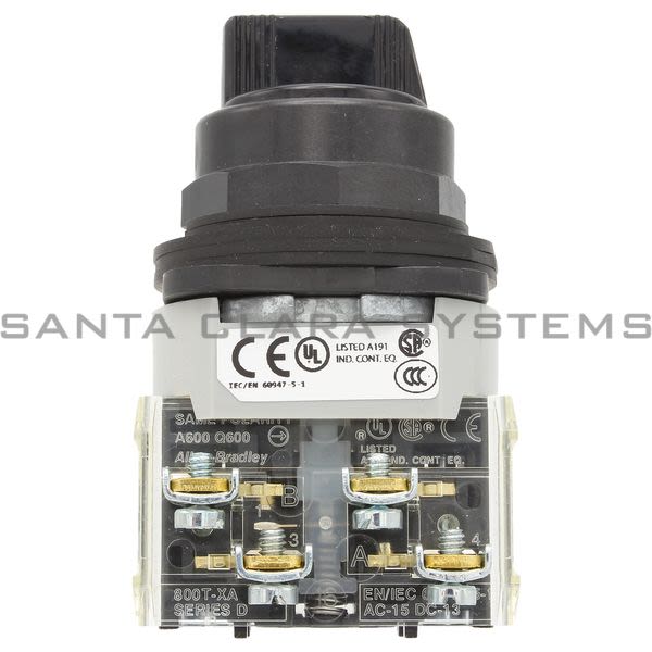 Allen Bradley 800H-JR2KC1B Selector Switch Product Image