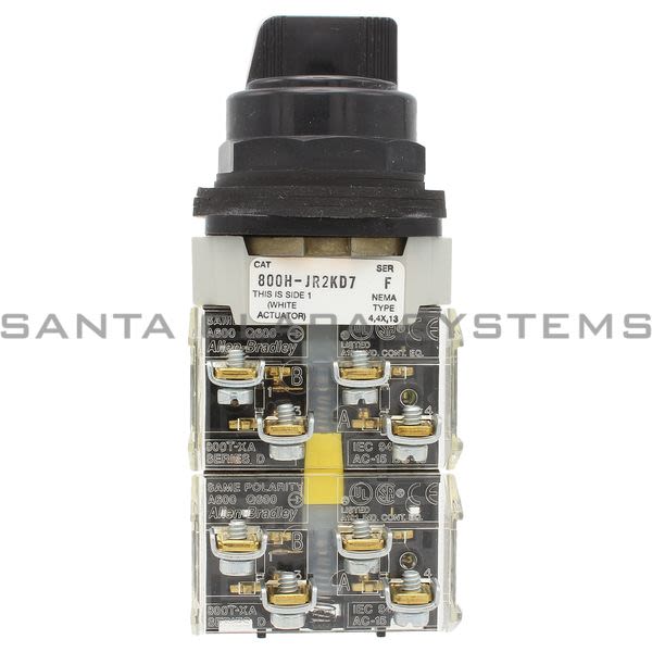 Allen Bradley 800H-JR2KD7H Selector Switch Product Image
