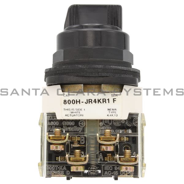 Allen Bradley 800H-JR4KR1AAXX Selector Switch Product Image