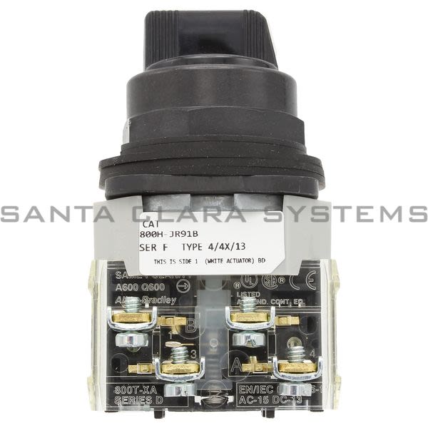 Allen Bradley 800H-JR91B Selector Switch Product Image