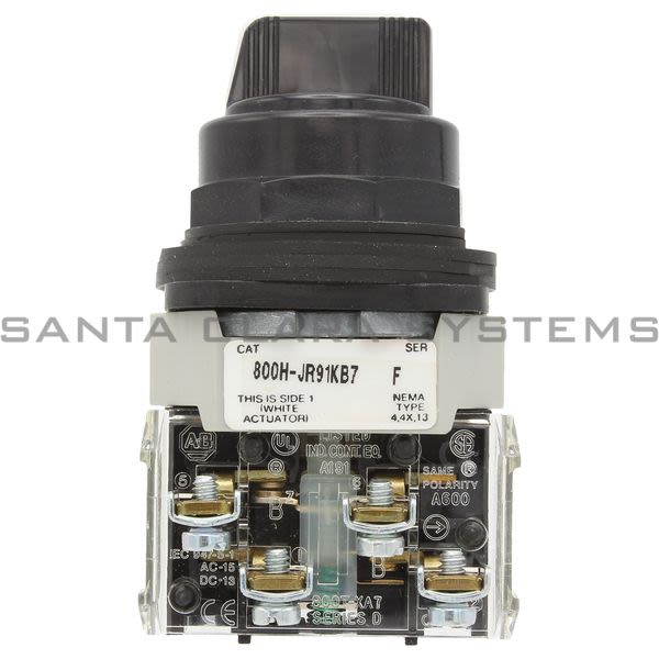 Allen Bradley 800H-JR91KB7CXXX Selector Switch Product Image