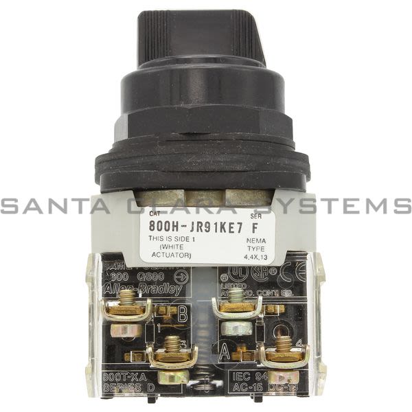 Allen Bradley 800H-JR91KE7B Selector Switch Product Image