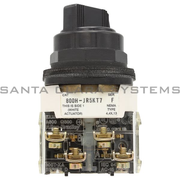 Allen Bradley 800H-JRX5KT7B Selector Switch Product Image