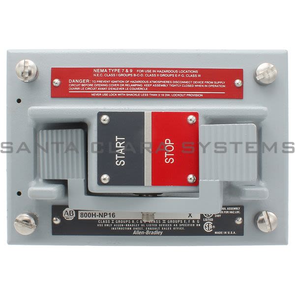 Allen Bradley 800H-NP16 Cast Aluminum Cover Product Image