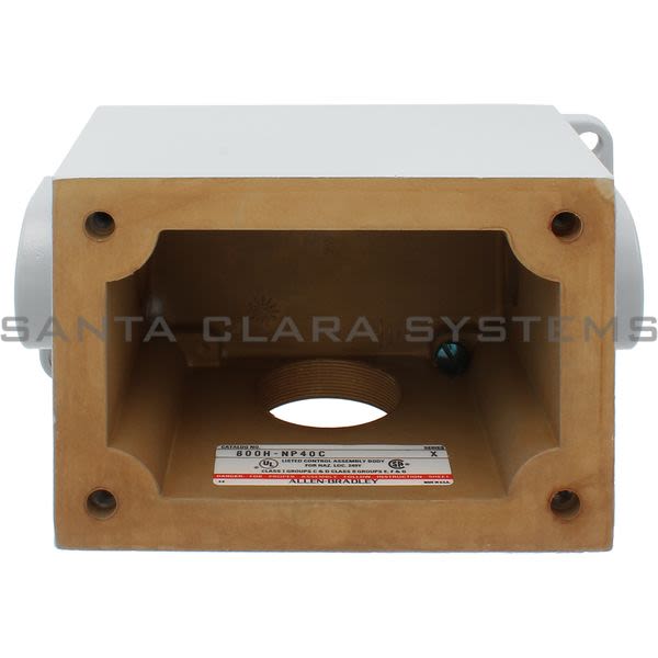 Allen Bradley 800H-NP40C Heavy-Duty Enclosure Base Product Image