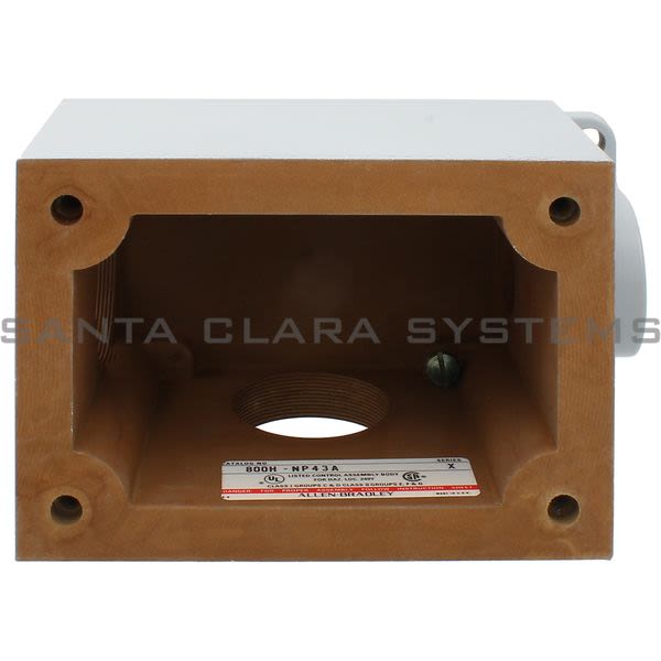 Allen Bradley 800H-NP43A Pushbutton Enclosure Base Product Image