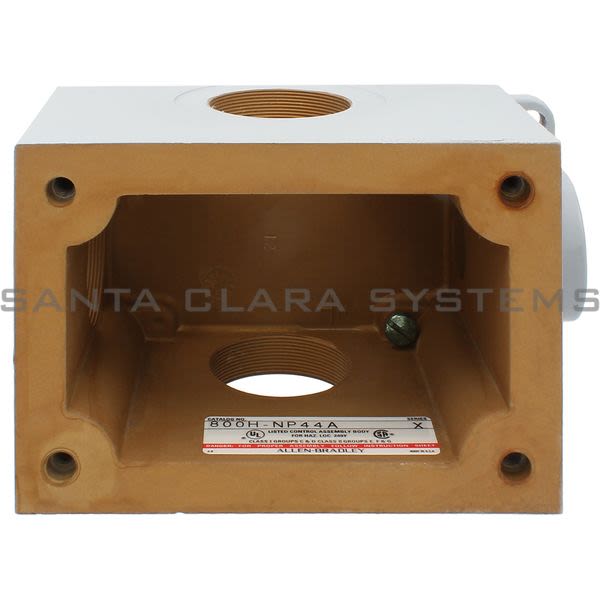 Allen Bradley 800H-NP44A Pushbutton Enclosure Base Product Image