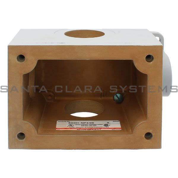 Allen Bradley 800H-NP44B Pushbutton Enclosure Base Product Image