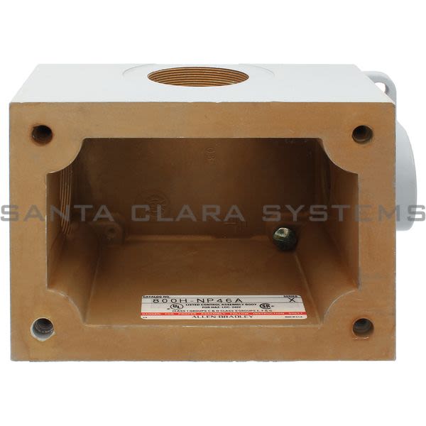 Allen Bradley 800H-NP46A Pushbutton Enclosure Base Product Image