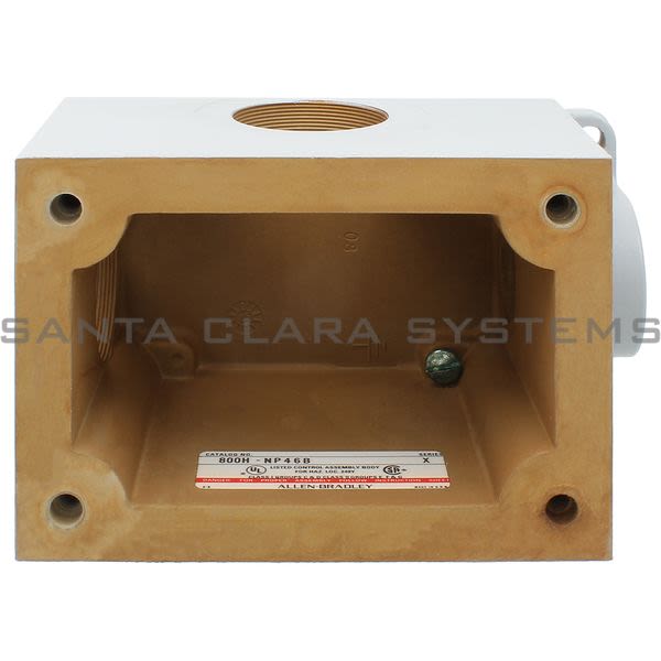 Allen Bradley 800H-NP46B Pushbutton Enclosure Base Product Image